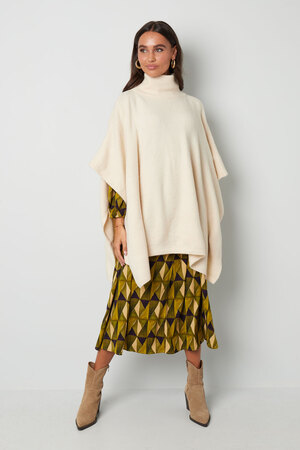 Basic poncho - beige h5 Picture3